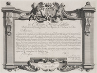 KG 11775
<br/>
Galerie van Hôtel Lambert in Parijs, opdracht
<br/>
<em>Picart, Bernard (1673-1733)</em>